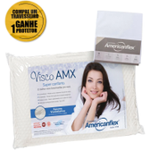 Imagem da oferta Travesseiro Americanflex Visco AMX - 12cm de Altura