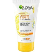 Imagem da oferta Garnier Uniform & Matte Sabonete Limpeza Facial Vitamina C Antioleosidade, Limpa Profundamente, Remove Oleosidade e Maquiagem, Efeito Matte, Reduz Mar