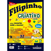 Imagem da oferta Bloco para Educacao Artistica Filipin.Criat.8Cor.A3.120G.32F-Envelope 67105