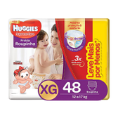 Imagem da oferta Fralda Huggies Natural Care Roupinha XG 56 unidades