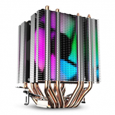 Imagem da oferta Cooler Para Processador Aigo DarkFlash L6 RGB 90mm