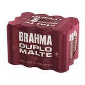 Imagem da oferta Cerveja Brahma Duplo Malte Puro Malte - 12 Unidades Lata 350ml