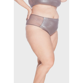 Imagem da oferta Calcinha Alta com Aplicação Plus Size