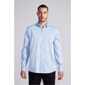 Imagem da oferta Camisa Social Algodão Egípcio Comfort - Azul Claro