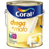 Imagem da oferta Tinta Acrílica Chega de Mofo Fosco Branco 3,6 Litros - CORAL