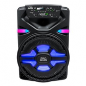Imagem da oferta Caixa de Som Ativa Pro Bass Wave 12 400W RMS TWS Bluetooth USB MP3 Player LED - PBWAVE12