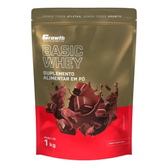 Imagem da oferta Proteína Growth Supplements Basic Whey em pó sabor Chocolate x 1kg