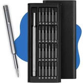 Imagem da oferta Kit Conjunto de Chave de Fenda 24 em 1 com Estojo Magnético Precisão Ideal para Reparos em Celulares Notebooks Relógios e Eletrônicos em Geral Linha P
