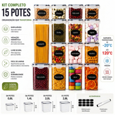 Imagem da oferta Kit 15 Potes Herméticos