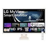 Imagem da oferta Monitor LG Myview Smart - Tela Ips De 32', Fhd, Webos, Scre Branco