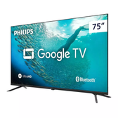 Imagem da oferta Smart TV Philips LED 75" 75PUG701978 4K UHD DLED Wi-Fi HDMI USB