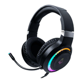Imagem da oferta Headset Gamer Mancer Twilight, RGB, Drivers 50mm, Preto