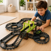 Imagem da oferta Pista Infantil Construção Com 30 Peças E Carrinho E Boneco