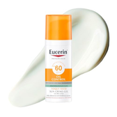 Imagem da oferta EUCERIN Protetor Solar Facial Oil Control FPS 60 50ml Antioleosidade Rosto Proteção UVA UVB e Luz Visível