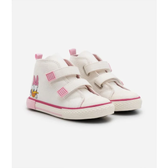 Imagem da oferta Tênis Botinha Infantil com Velcro e Estampa da Minnie e Daisy - Tam 20 ao 27