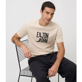 Imagem da oferta Camiseta Slim com Lettering Elton John e Detalhes em Glitter