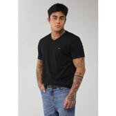 Imagem da oferta Camiseta Masculina Colcci Decote V Preta