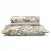 Imagem da oferta Jogo de Lençol Multi Mix Gulab Solteiro Bege