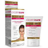 Imagem da oferta Cicatricure Protetor Solar Facial FPS 50 Antissinais Toque Seco UVAUVB 40ml