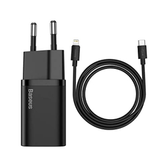 Imagem da oferta Carregador Para Iphone Tipo-C PD 20w Quick Charger Super Si Baseus SMO1