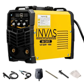 Imagem da oferta Maquinas De Solda Inversora 160a Mma Igbt Bivolt 110220v Portátil Profissional Com Display Digital Eletrodo 2.5mm E Acessórios