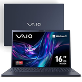 Imagem da oferta Notebook VAIO FE16 AMD Ryzen 5-5625U Windows 11 Home 32GB RAM 512GB SSD Wi-Fi 6 Tela 16'' IPS WUXGA Antirreflexo