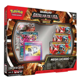 Imagem da oferta Box Pokemon Mega Lucario Ex Batalha De Liga Com 60 Cartas Português
