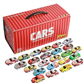 Imagem da oferta Kit Carrinhos Fricção Kidino Container 24 pçs com Pista Transformável Brinquedo Educativo Infantil