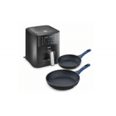 Imagem da oferta Air Fryer Ichef Smart Vision 6L + 2 Panelas Home Sauté 20 e 24cm