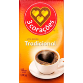 Imagem da oferta Café 3 Corações Tradicional - Vácuo 500g