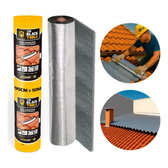 Imagem da oferta Manta Asfaltica Aluminizada Auto Adesiva 90cmx10m Dryko Neto