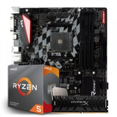 Imagem da oferta Kit Upgrade Placa Mãe Biostar Racing B350gt3, Amd Am4 + Processador Amd Ryzen 5 3600 3.6ghz + Memória Ddr4 Kingston Hyperx Predator 8gb 3000mhz