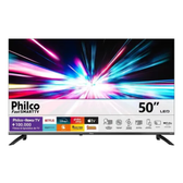Imagem da oferta Smart Tv Philco 50 P50vik 4k Uhd Led Roku Dolby Audio Wi-fi Hdr10 110220v