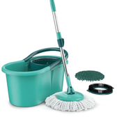 Imagem da oferta Mop Giratório 3 Em1, Balde Com 12 Litros E 3 Opções De Refis, ( Microfibra, Tira Pó E Limpeza Pesada) Mop8258, Flash Limp - Pp