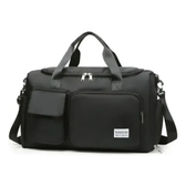 Imagem da oferta Bolsa Mala Viagem Academia Feminina Masculina Porta Tenis Preto Mala De Bordo Mala De Mão Com Divisórias