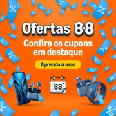 Imagem da oferta APROVEITE O 8.8 DA AMAZON - Cupons em vários produtos e categorias