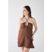 Imagem da oferta Vestido Feminino Volcom Dream Marrom