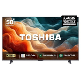 Imagem da oferta Toshiba Smart TV MiniLED QLED 4K 50" Polegadas 50M450RS