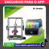 Imagem da oferta A impressora 3D Creality Hi suporta impressão de alta velocidade e impressão de 16 cores 500 mms