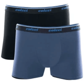 Imagem da oferta Kit 2 Cuecas Boxer Cotton Colcci Preto