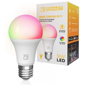 Imagem da oferta Smart Lâmpada Inteligente RSmart Wi-Fi LED 9W Bivolt RGBW Compatível com Alexa
