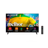 Imagem da oferta Smart TV 4K 86" LG QNED73 Portal de Games Processador AI 7 Ger8 4K Super Upscaling Google Cast Integrado Controle AI M