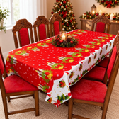 Imagem da oferta Toalhas de Mesa NatalNatalinaFestaRecepções | 468101214 Lugares | Oxford Estampado Belissímo
