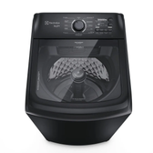 Imagem da oferta Máquina de Lavar Electrolux 14,5kg Efficient Preta, Cesto Inox, Jet&Clean - 110V ou 220V