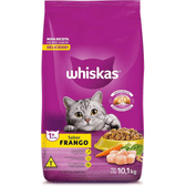 Imagem da oferta Whiskas Ração Whiskas Frango Para Gatos Adultos 10,1 Kg