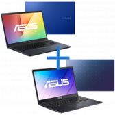 Imagem da oferta Notebook ASUS VivoBook X513EA-BQ2782W Azul Cobalto + Notebook ASUS E410MA-BV1870X Peacock Blue
