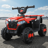 Imagem da oferta Mini Quadriciclo Elétrico Infantil Bateria 6v Luz E Música Cor Vermelho Voltagem do carregador 127/220V