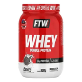 Imagem da oferta Whey Protein Double Protein Ftw 900g - Suplemento Em Pote Sabor Cookies
