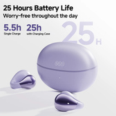 Imagem da oferta Qcy crossky c30 fones de ouvido sem fio de orelha aberta bluetooth 5.4 áudio espacial ajuste estável