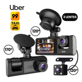 Imagem da oferta 3 Câmera Wifi Automotiva Veicular Carro Com Hd Noturna 1080p Icarbonx
